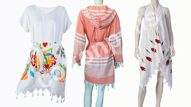 Shop wholesale beachwear and pareos at Cottonpolis. We offer a wide selection of high-quality Turkish cotton and linen beachwear in various styles and sizes. Perfect for retailers and boutiques. Contact us for a quote!