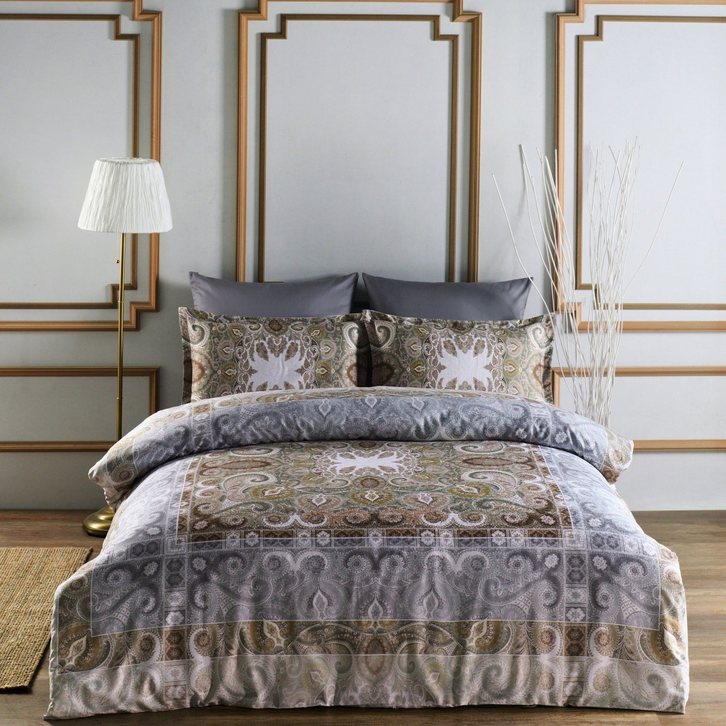 Wholesale Duvet Covers & Sets Traditional Motif Series, 100% Turkish Cotton Bedding Sets by Cottonpolis