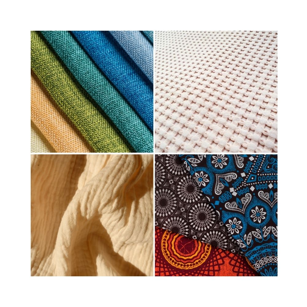 Source high-quality fabrics for your business with Cottonpolis' wholesale collection. We offer a wide range of Turkish cotton, linen, fleece, waffle, muslin, and more, all at competitive prices. Whether you're creating apparel, home textiles, or unique crafts, our diverse selection of fabrics will inspire your next project.