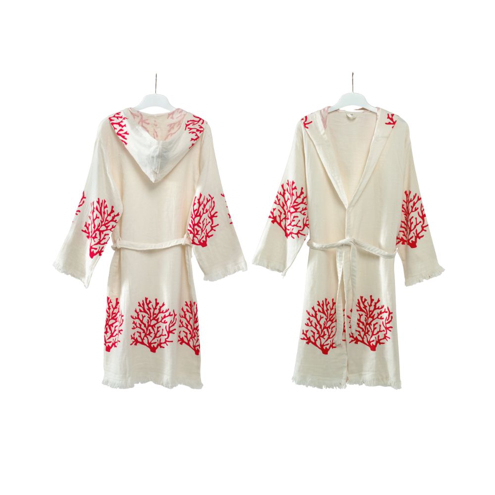 Embrace comfort and style with Cottonpolis' wholesale muslin robes. Crafted from lightweight and breathable Turkish cotton muslin, our robes offer a luxurious and relaxing experience. Perfect for spas, hotels, and retailers seeking to provide their customers with a touch of elegance and tranquility.