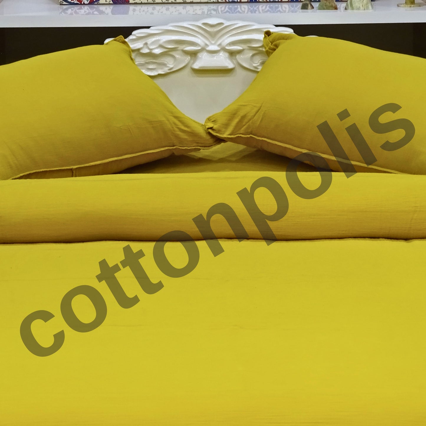 Wholesale Muslin Solid Color Duvet Cover and Sets, Organic 100% Turkish Cotton Bedding Sets by Cottonpolis