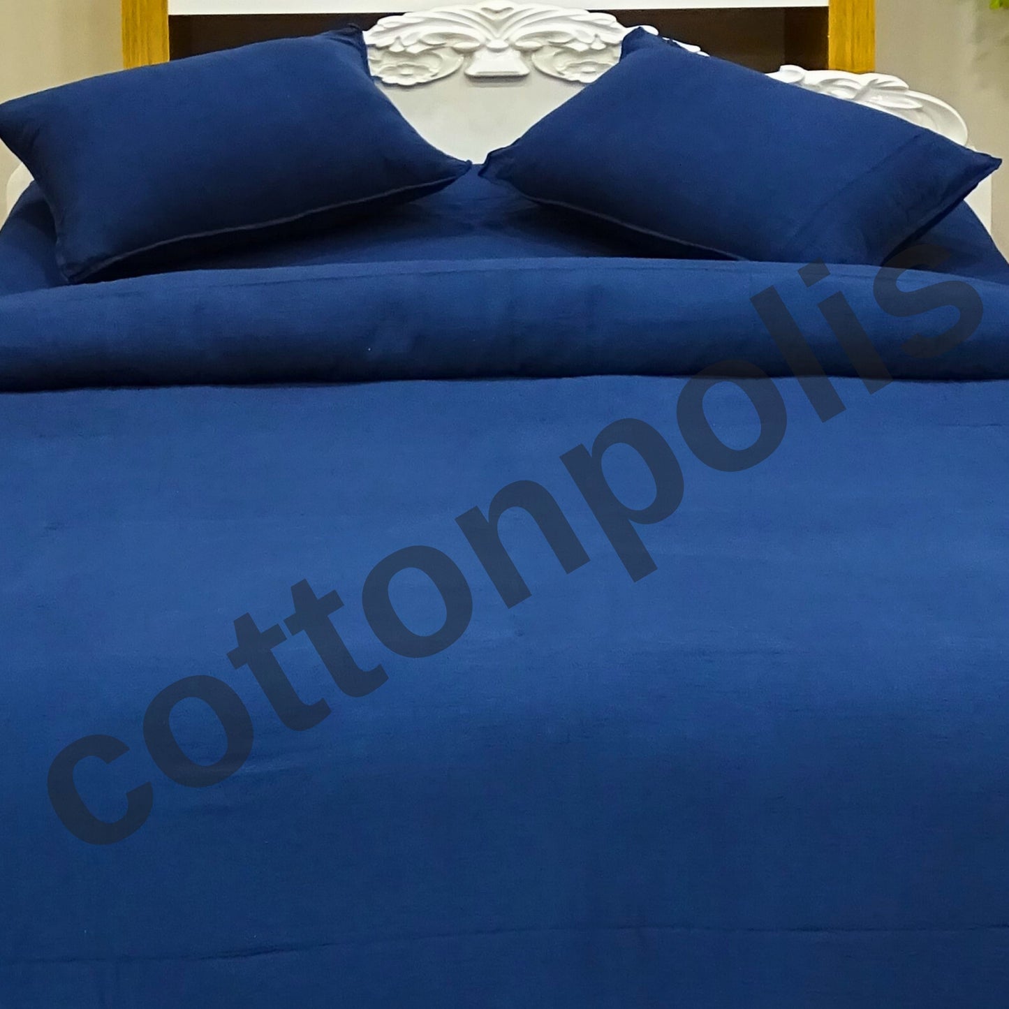 Wholesale Muslin Solid Color Duvet Cover and Sets, Organic 100% Turkish Cotton Bedding Sets by Cottonpolis
