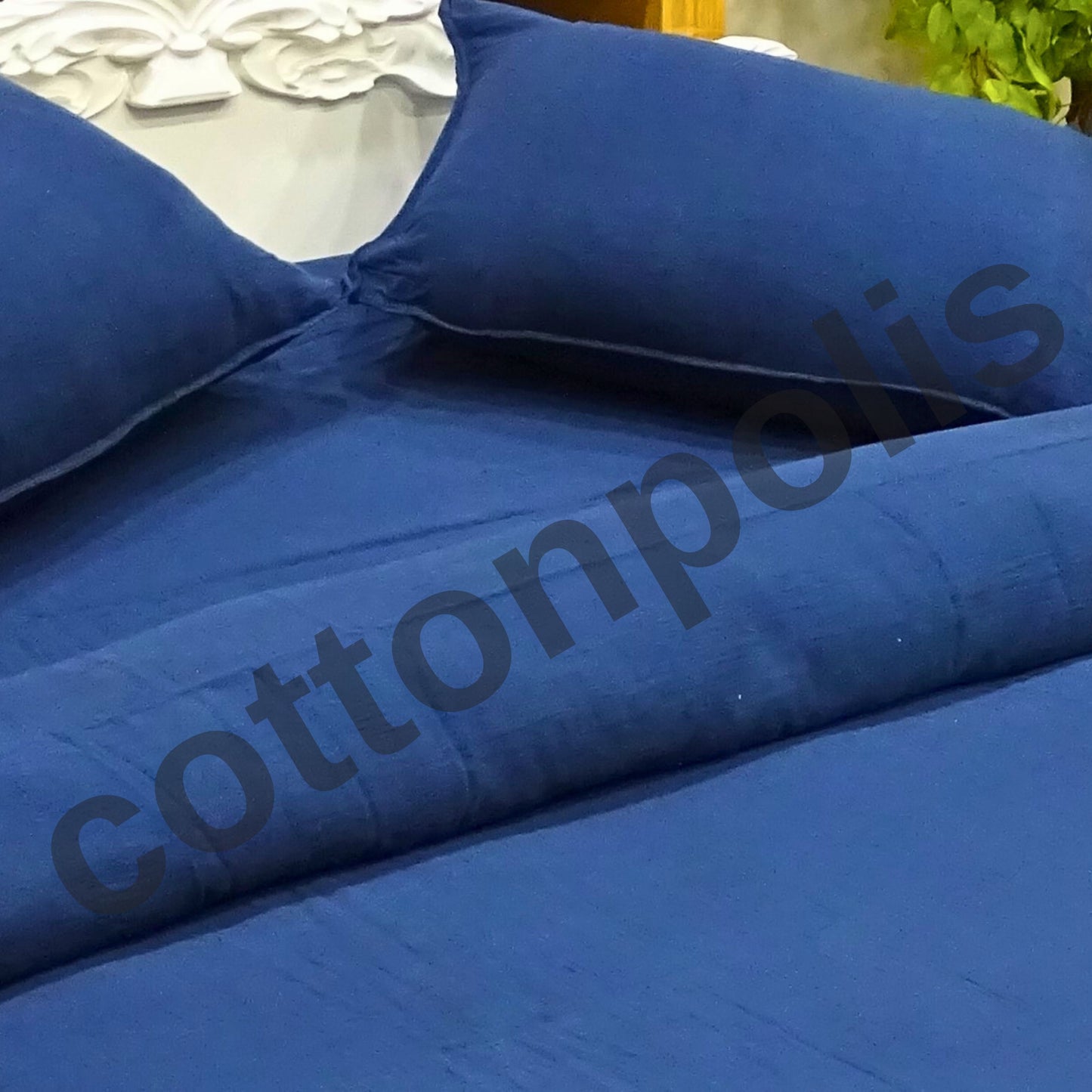 Wholesale Muslin Solid Color Duvet Cover and Sets, Organic 100% Turkish Cotton Bedding Sets by Cottonpolis
