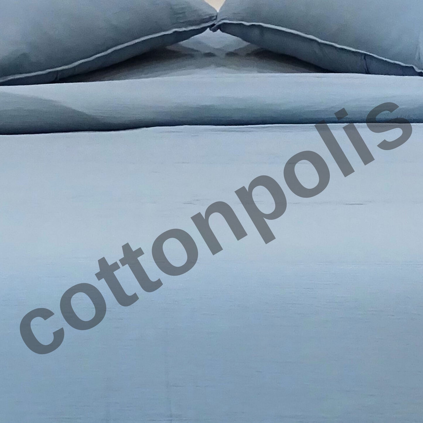 Wholesale Muslin Solid Color Duvet Cover and Sets, Organic 100% Turkish Cotton Bedding Sets by Cottonpolis