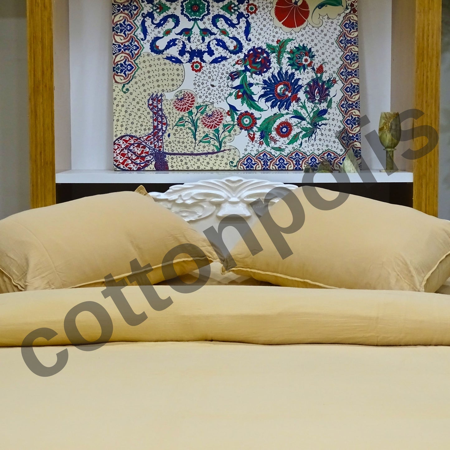 Wholesale Muslin Solid Color Duvet Cover and Sets, Organic 100% Turkish Cotton Bedding Sets by Cottonpolis