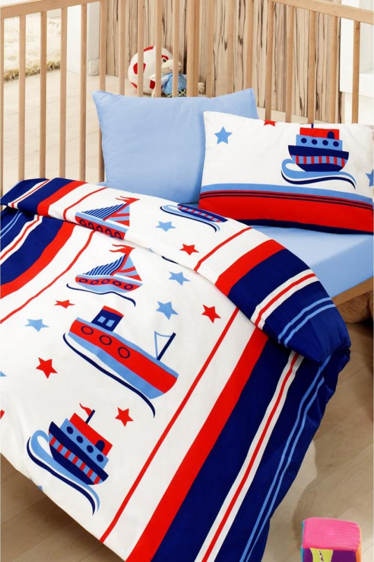 Wholesale Baby Duvet Cover and Sets, 100% Turkish Cotton Luxury Babies Bedding Sets by Cottonpolis-2