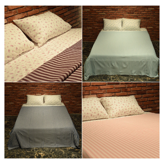 Wholesale Striped Bed Sheets and Sets Organic %100 Turkish Cotton Bedspread Sets by Cottonpolis