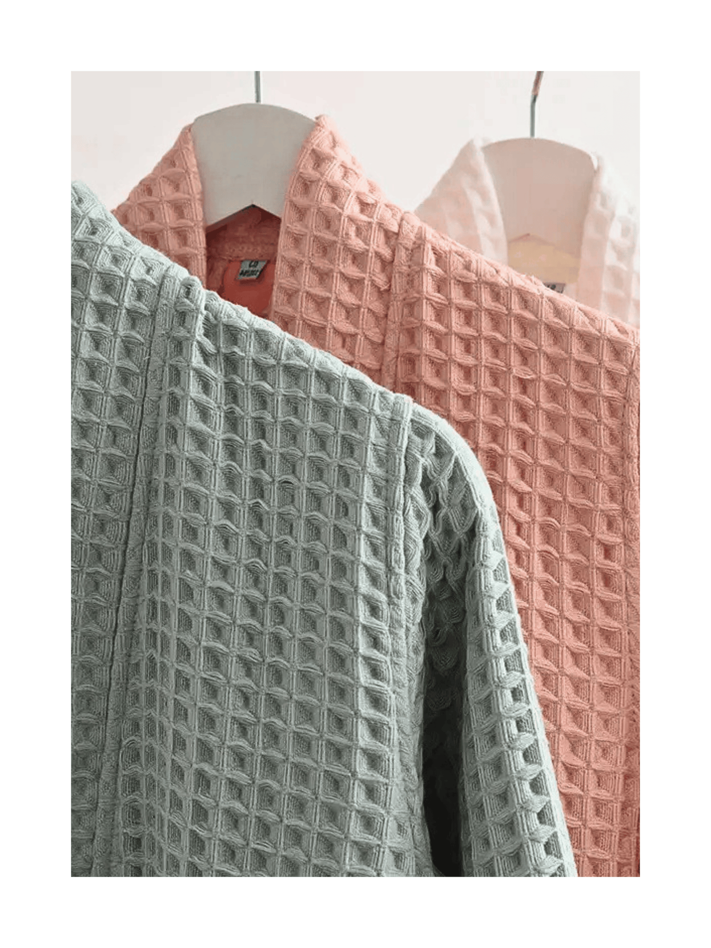 Wholesale Waffle Robes Kimono 100% Turkish Cotton Waffle Bathrobes by Cottonpolis