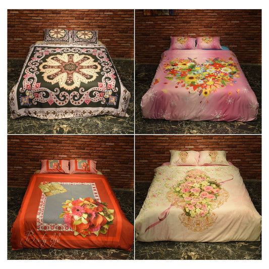 Wholesale 3D Printed Duvet Cover and Sets, Luxury 100% Turkish Cotton Bedding Sets by Cottonpolis