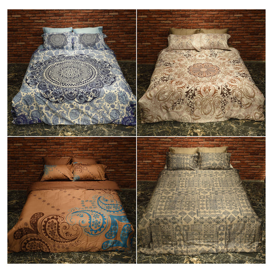 Wholesale Authentic Patterned Duvet Cover and Sets Premium Series, 100% Turkish Cotton Bedding Sets by Cottonpolis