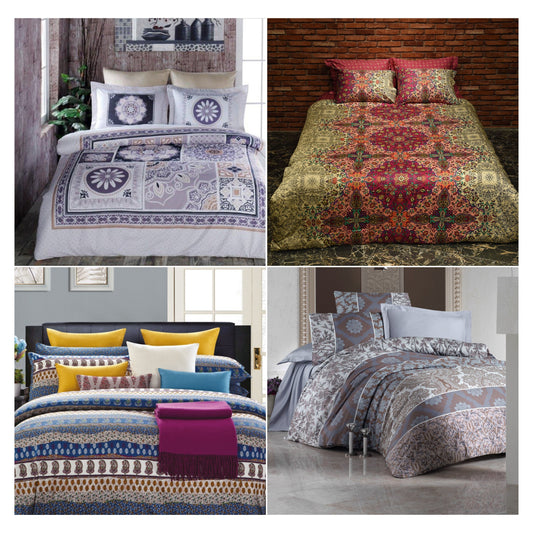 Wholesale Duvet Covers & Sets Bohemian Design Series, 100% Turkish Cotton Bedding Sets by Cottonpolis