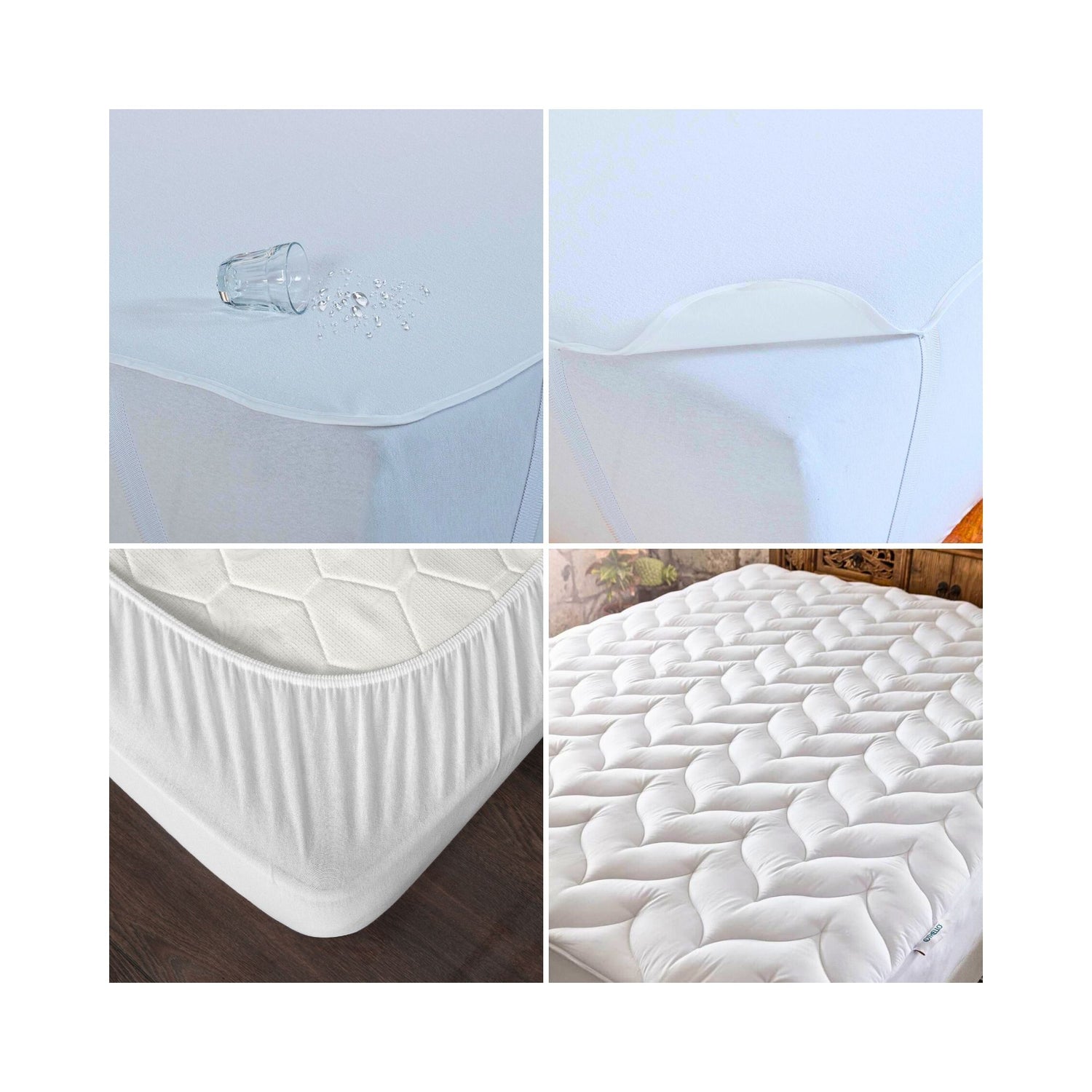 Extend the lifespan of your mattresses and provide a hygienic sleep experience with our Wholesale Mattress Protectors. As a direct manufacturer based in Denizli, Turkey, Cottonpolis offers exceptional quality and value. These mattress protectors are designed to safeguard your investment and ensure a fresh and clean sleeping environment.