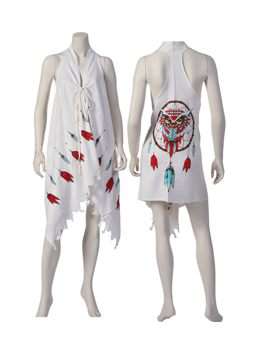 Wholesale Printed Bamboo Muslin Pareo Style Beachwear Wide Range of Patterns Available by Cottonpolis