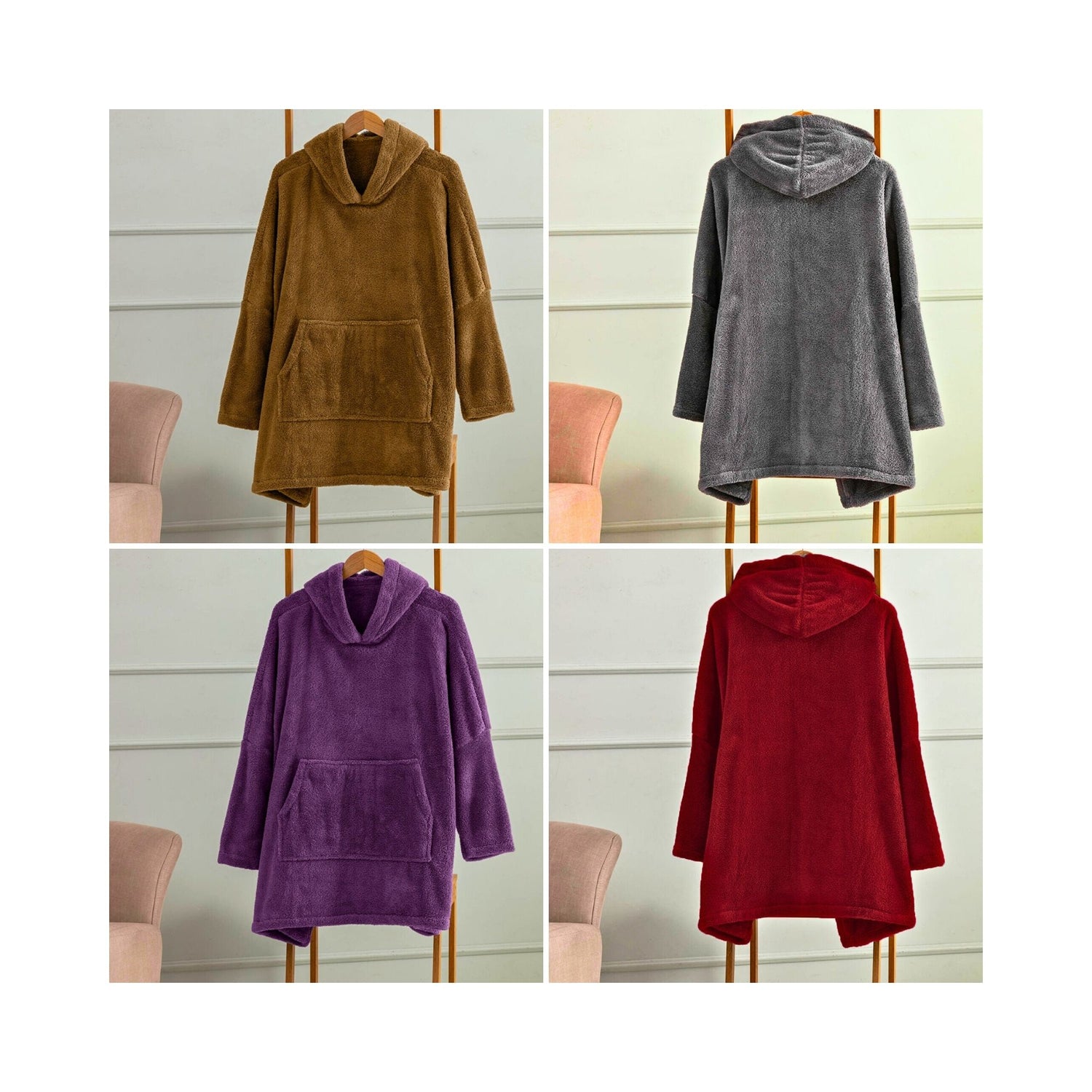 Wrap your customers in warmth and comfort with our collection of Wholesale Welsoft Wearable Hooded Blankets. Made from soft and cozy fleece or welsoft fabrics, these hooded blankets are perfect for lounging at home or on the go. Ideal for retailers, gift shops, and online businesses looking to offer trendy and practical products.