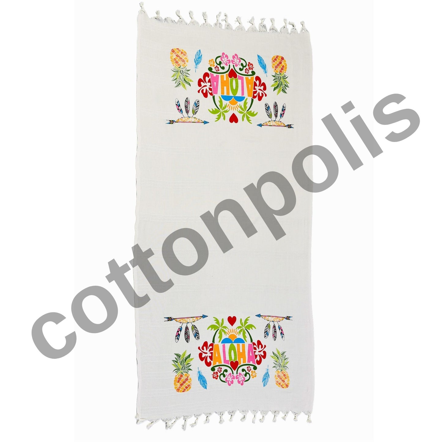 Mixed Patterns - Wholesale Printed Turkish Beach Towels-68