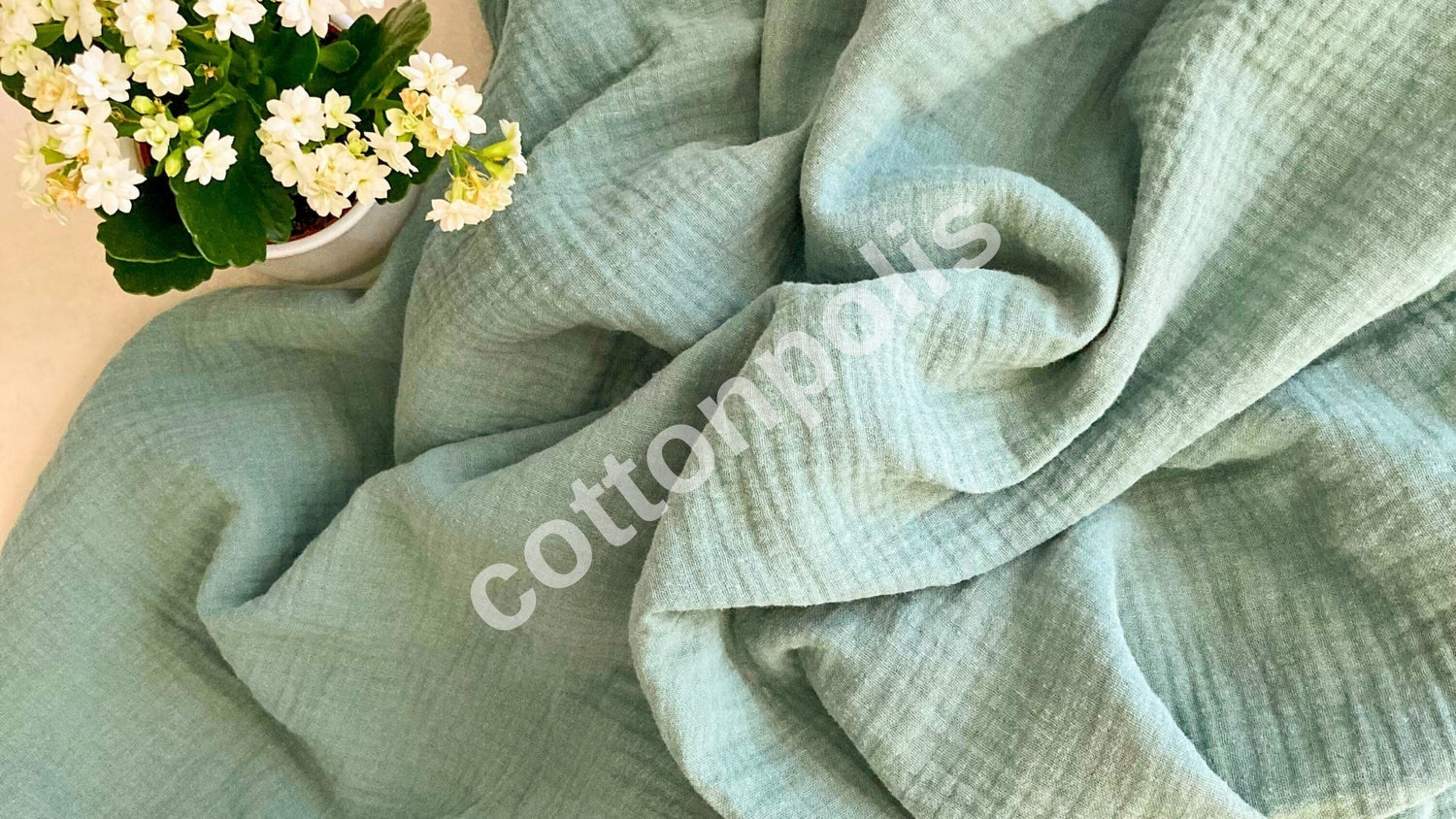 Wholesale Muslin Fabric by the Yard-(Metre)