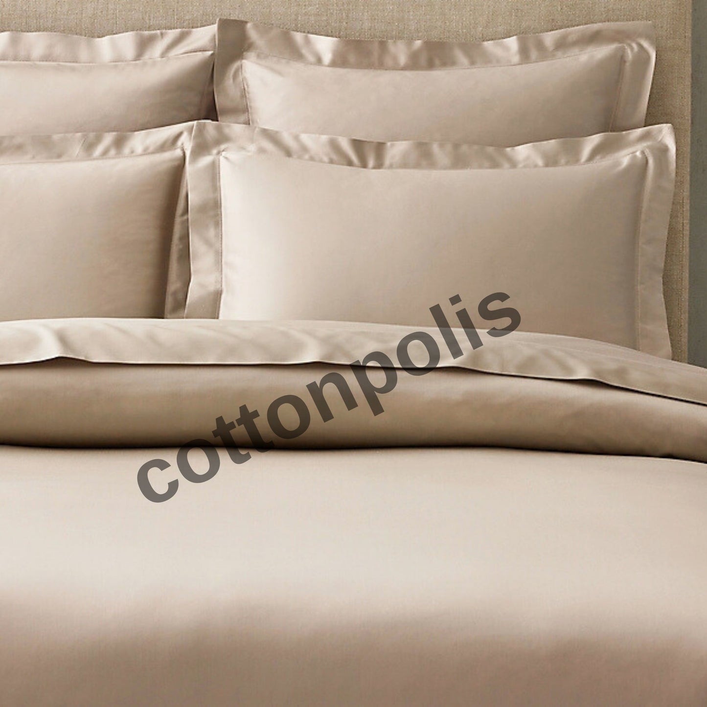 Wholesale 1000 TC Series Duvet Covers & Sets Satin Flounced Design, Organic 100% Turkish Cotton Bedding Sets by Cottonpolis