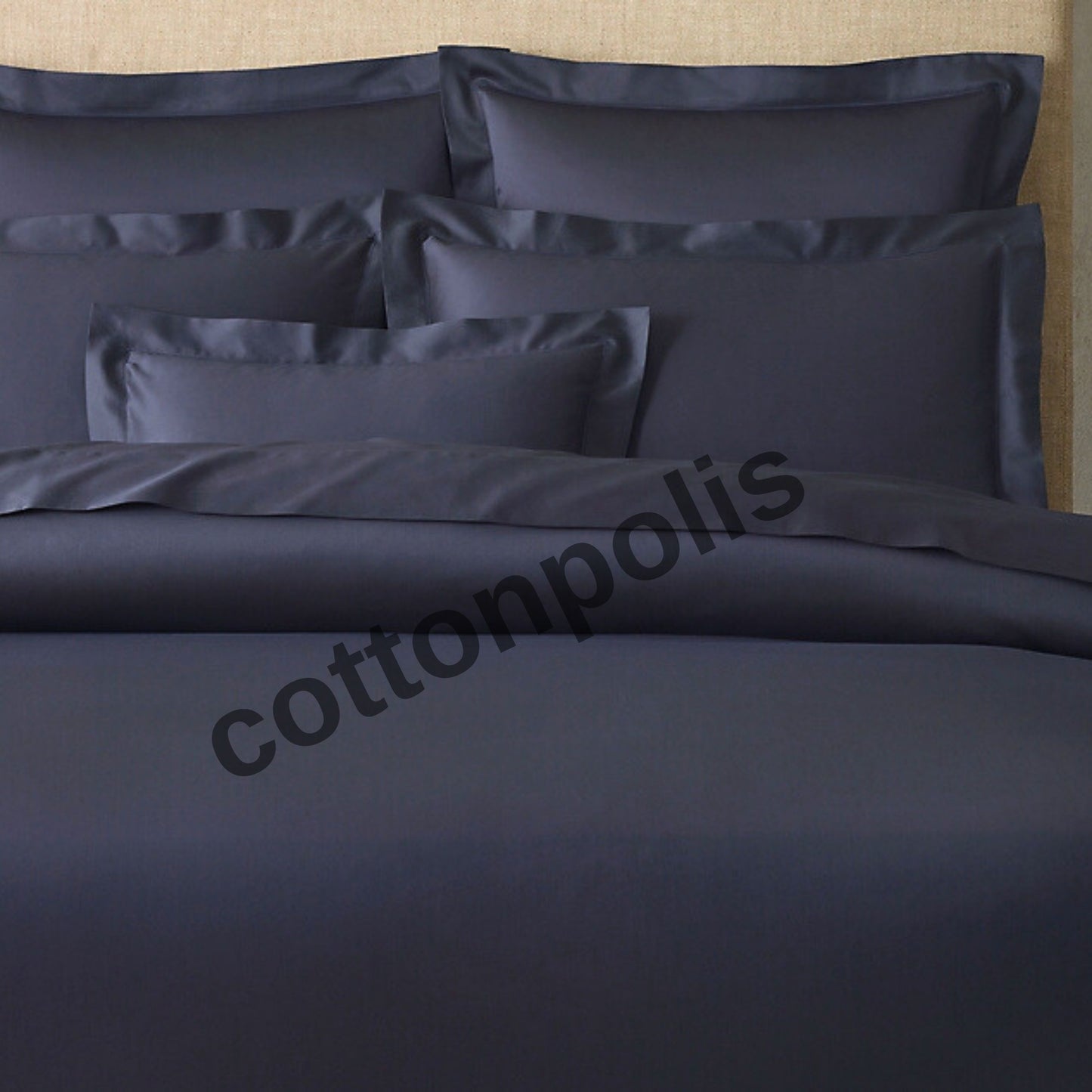 Wholesale 1000 TC Series Duvet Covers & Sets Satin Flounced Design, Organic 100% Turkish Cotton Bedding Sets by Cottonpolis