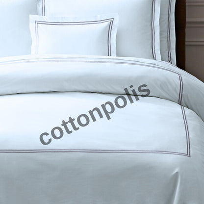 Wholesale 1000 TC Series Duvet Covers & Sets Striped Design, Organic 100% Turkish Cotton Bedding Sets by Cottonpolis