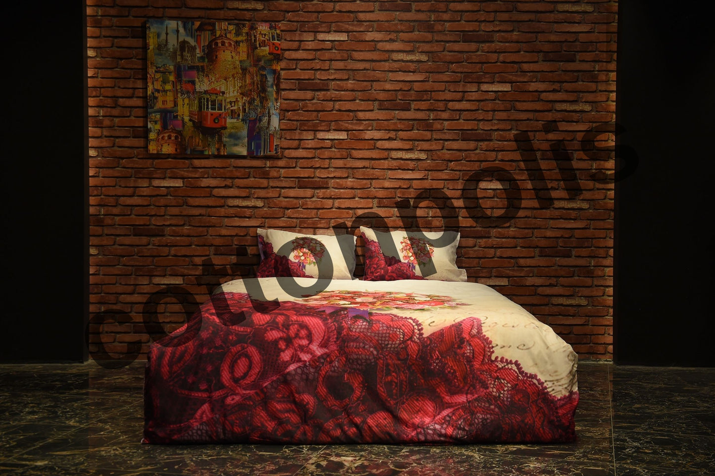 Wholesale 3D Printed Duvet Cover and Sets, Luxury 100% Turkish Cotton Bedding Sets by Cottonpolis