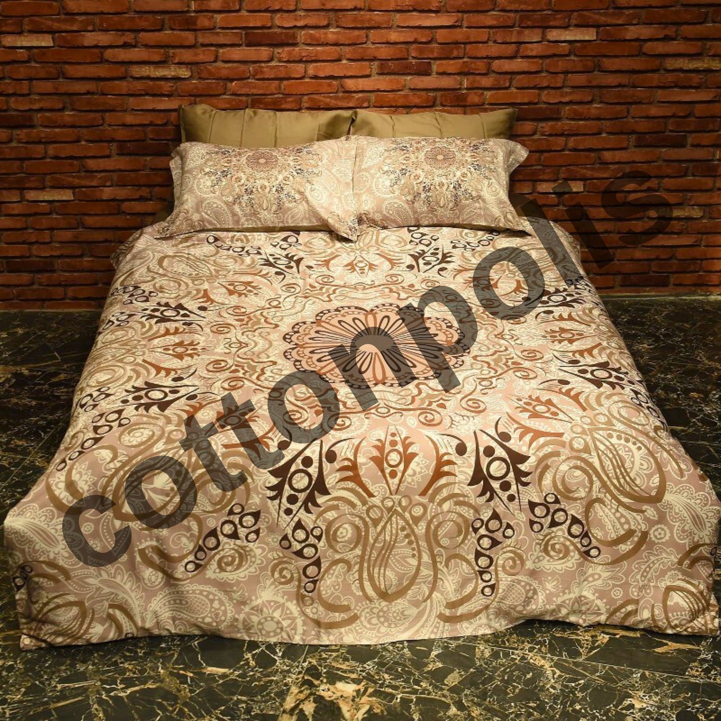 Wholesale Authentic Patterned Duvet Cover and Sets Premium Series, 100% Turkish Cotton Bedding Sets by Cottonpolis