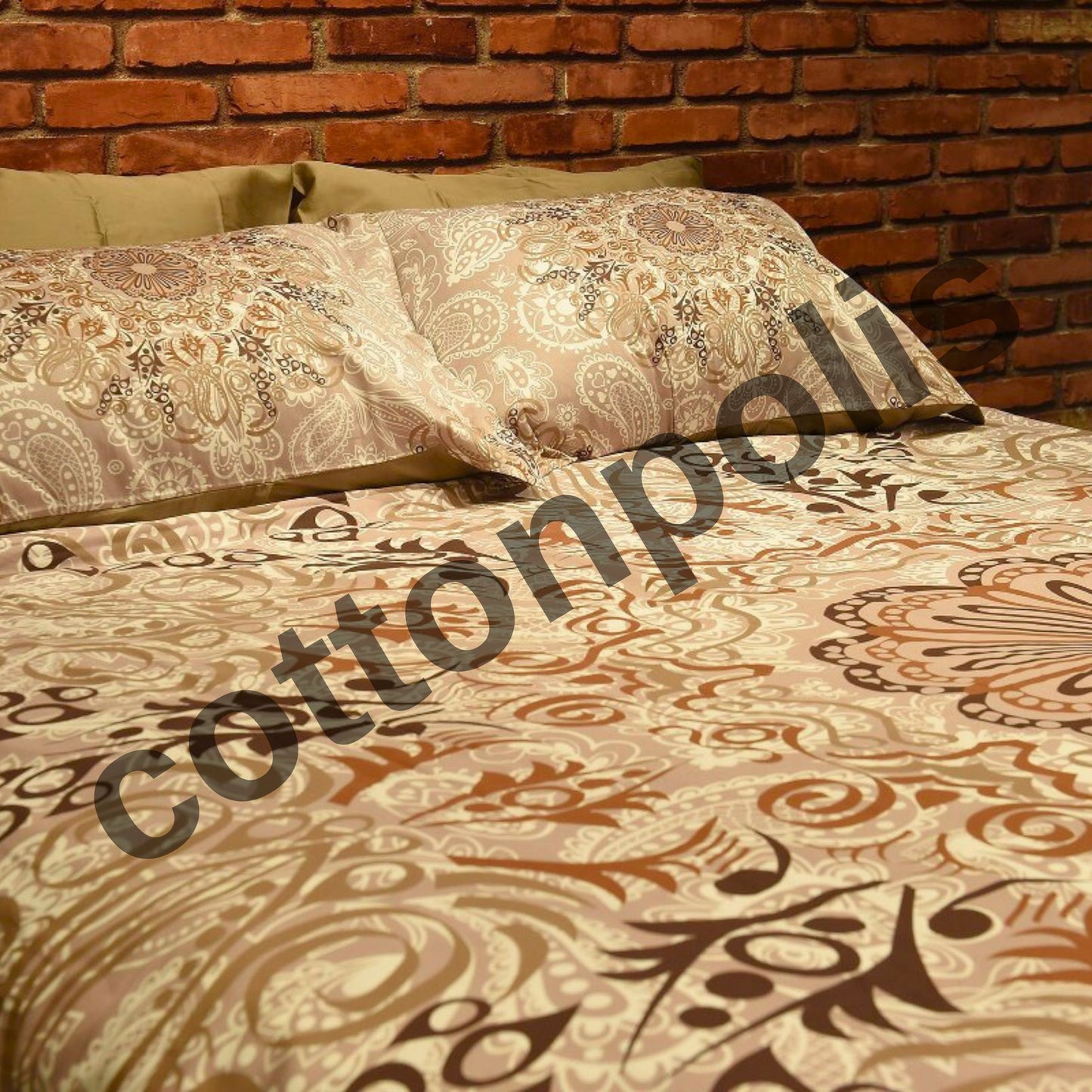 Wholesale Authentic Patterned Duvet Cover and Sets Premium Series, 100% Turkish Cotton Bedding Sets by Cottonpolis