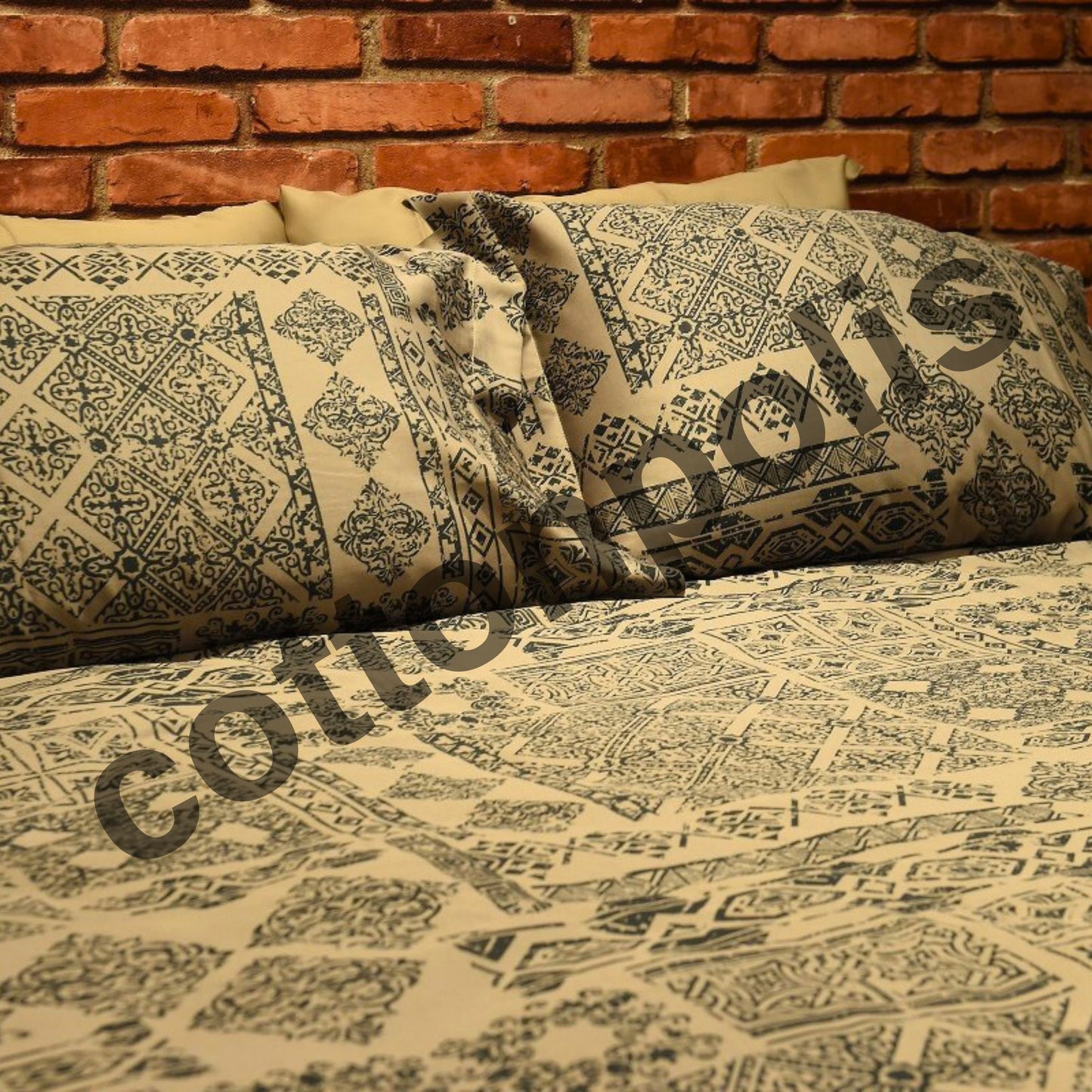 Wholesale Authentic Patterned Duvet Cover and Sets Premium Series, 100% Turkish Cotton Bedding Sets by Cottonpolis