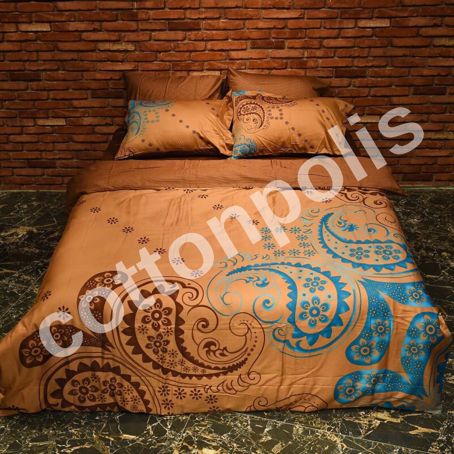 Wholesale Authentic Patterned Duvet Cover and Sets Premium Series, 100% Turkish Cotton Bedding Sets by Cottonpolis