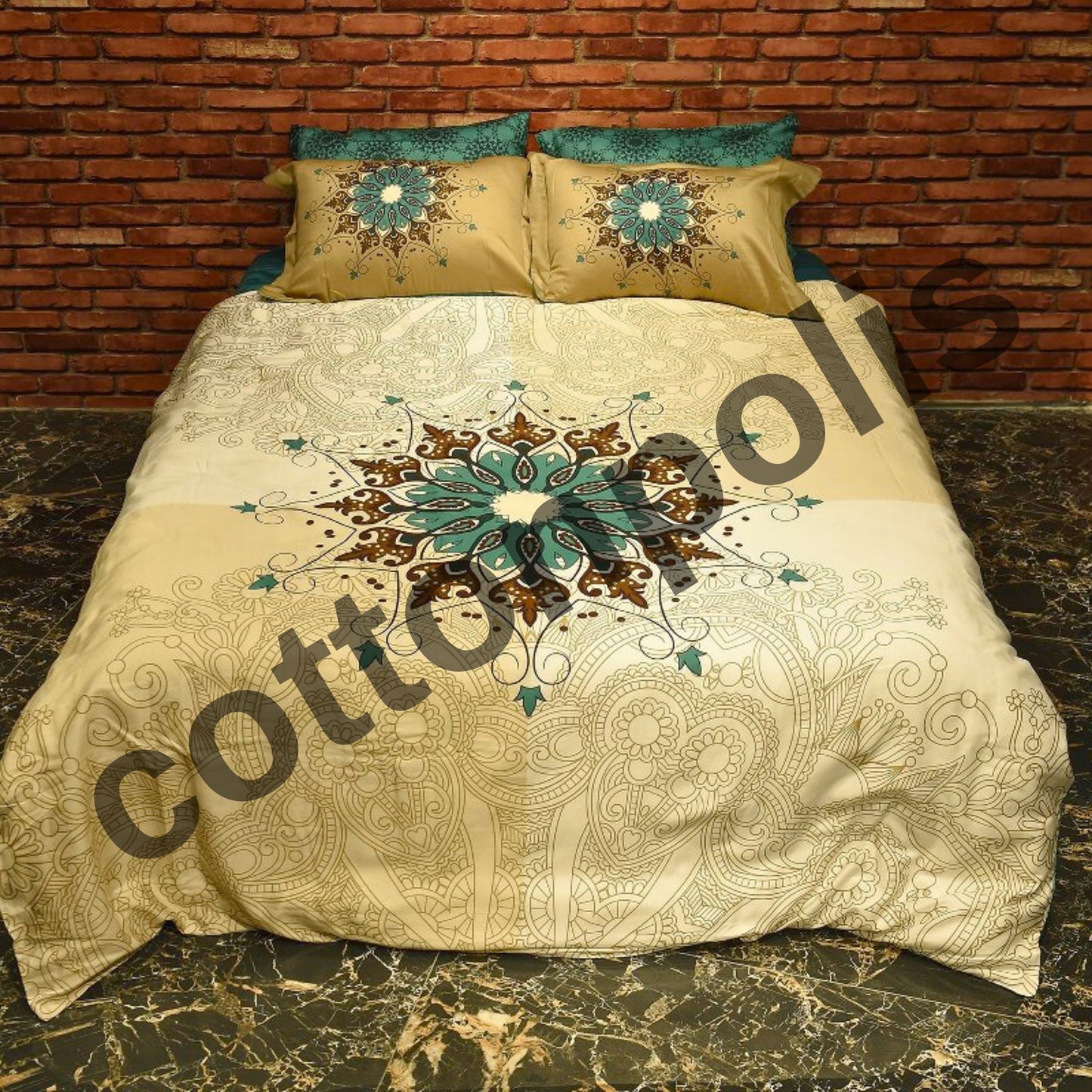 Wholesale Authentic Patterned Duvet Cover and Sets Premium Series, 100% Turkish Cotton Bedding Sets by Cottonpolis