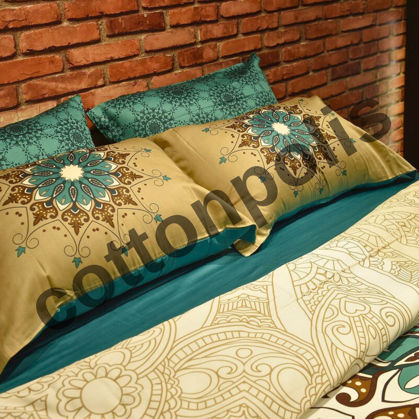 Wholesale Authentic Patterned Duvet Cover and Sets Premium Series, 100% Turkish Cotton Bedding Sets by Cottonpolis