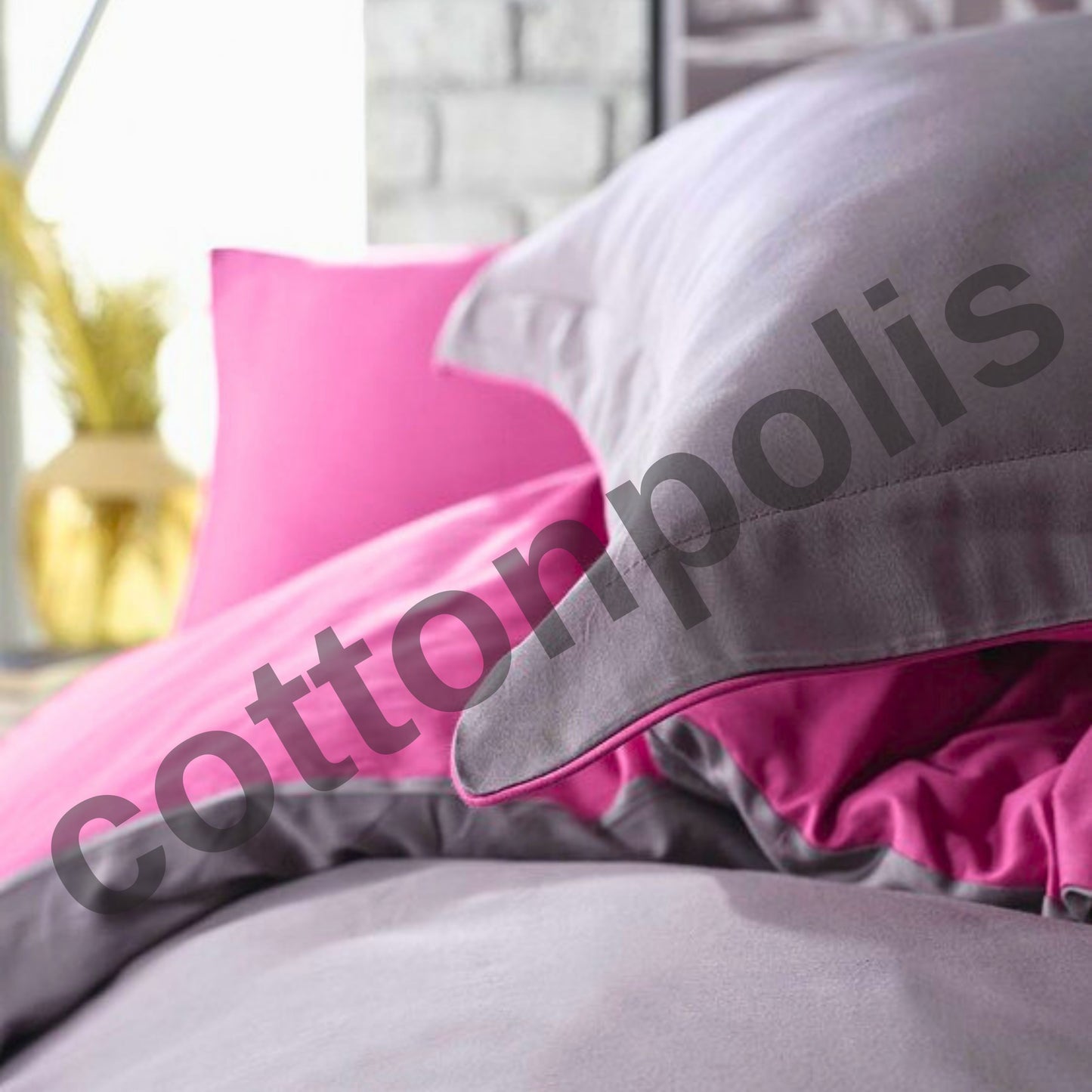 Wholesale Double-Sided Duvet Cover and Sets, Organic 100% Turkish Cotton Bedding Sets by Cottonpolis