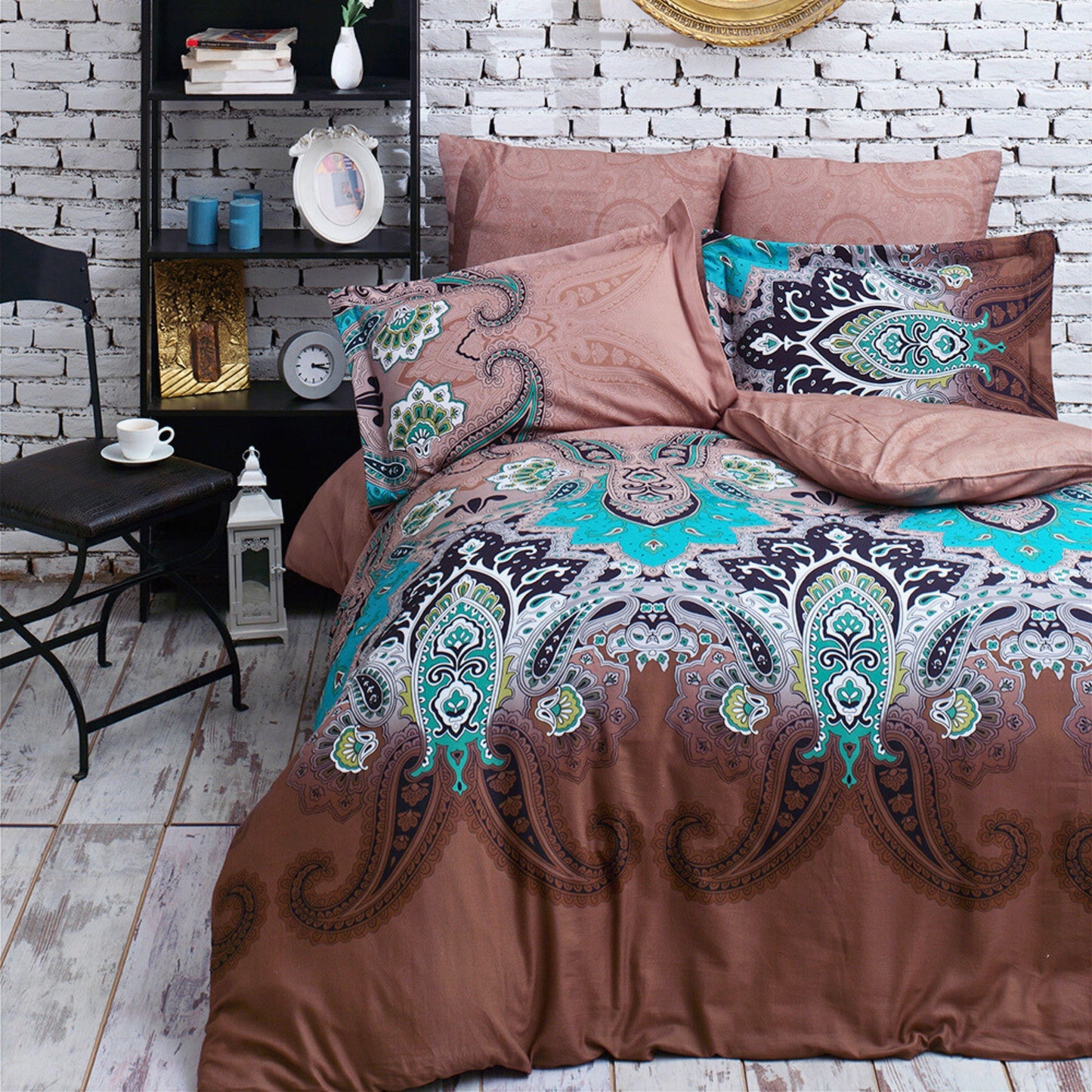 Wholesale Duvet Covers & Sets Traditional Motif Series, 100% Turkish Cotton Bedding Sets by Cottonpolis