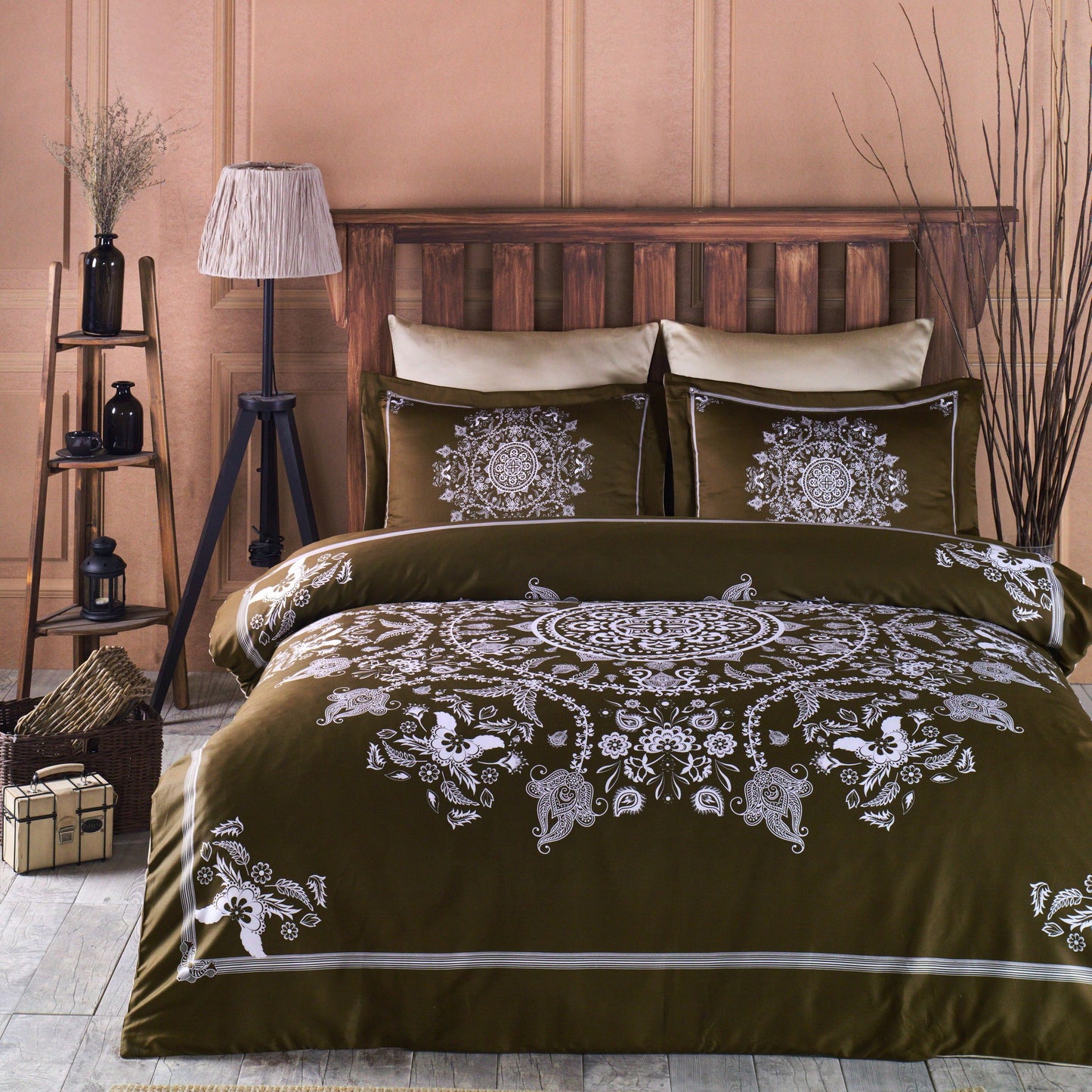 Wholesale Duvet Covers & Sets Traditional Motif Series, 100% Turkish Cotton Bedding Sets by Cottonpolis