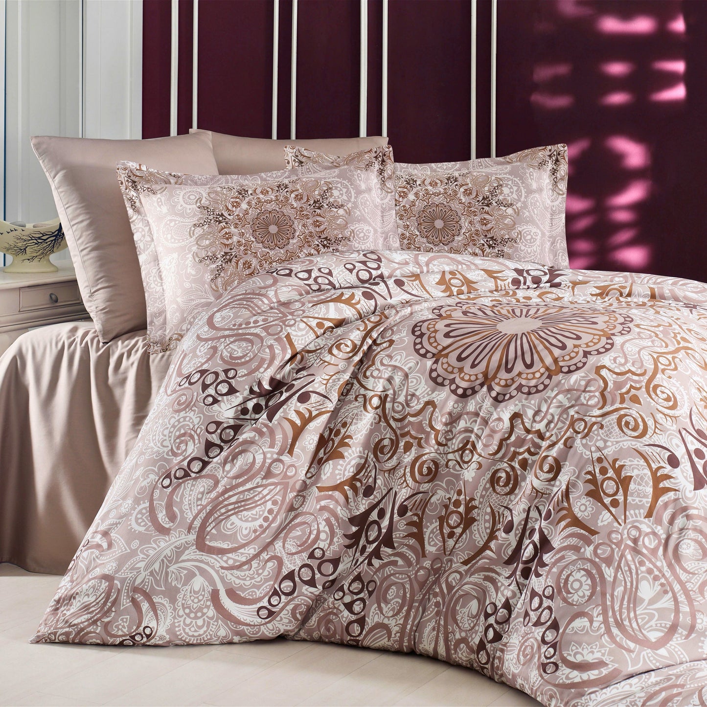 Wholesale Duvet Covers & Sets Traditional Motif Series, 100% Turkish Cotton Bedding Sets by Cottonpolis