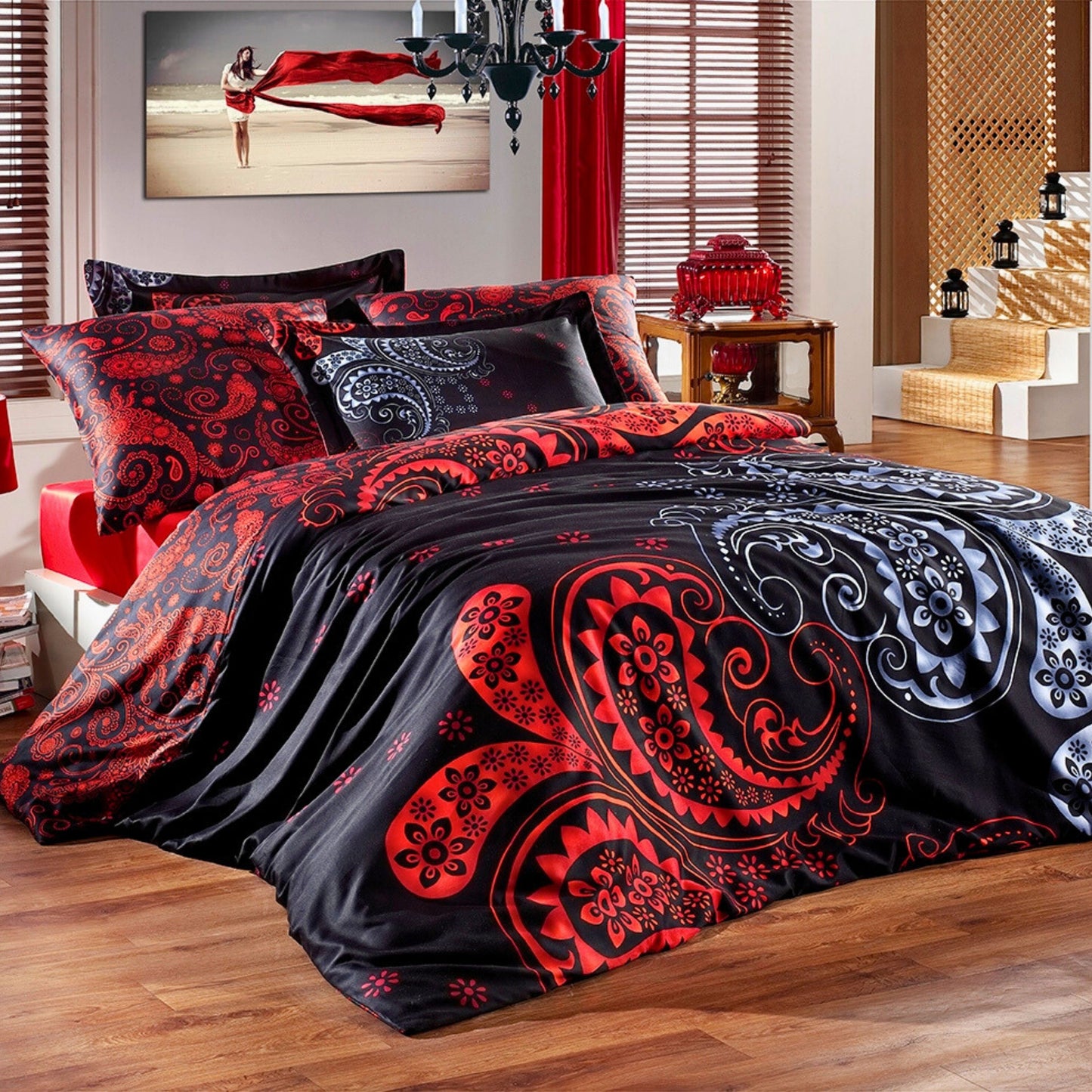 Wholesale Duvet Covers & Sets Traditional Motif Series, 100% Turkish Cotton Bedding Sets by Cottonpolis