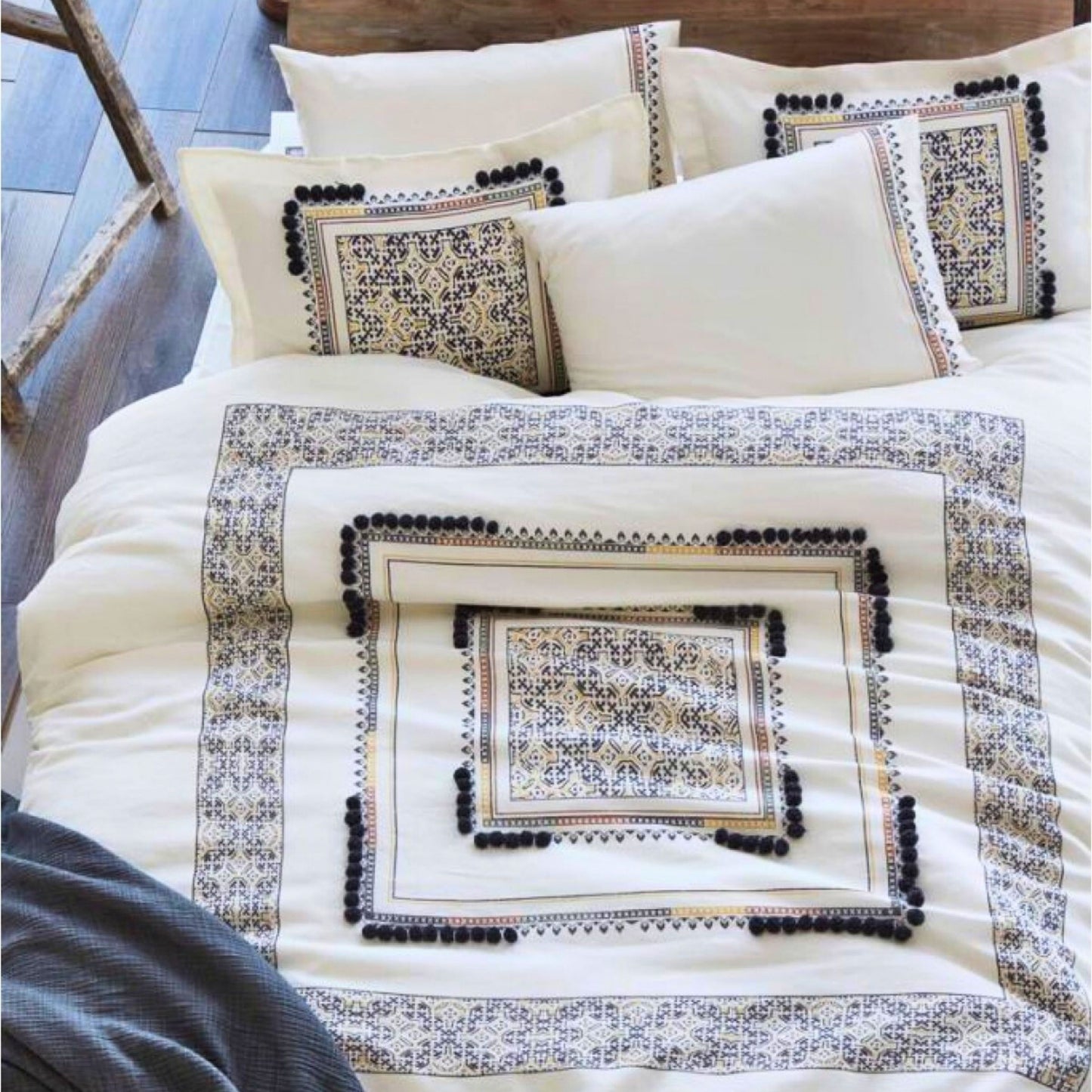 Wholesale Duvet Covers & Sets Traditional Motif Series, 100% Turkish Cotton Bedding Sets by Cottonpolis