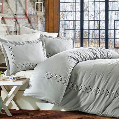 Wholesale Embroidered Series Duvet Cover and Sets Luxury, Organic 100% Turkish Cotton Bedding Sets by Cottonpolis