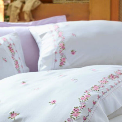 Wholesale Embroidered Series Duvet Cover and Sets Luxury, Organic 100% Turkish Cotton Bedding Sets by Cottonpolis