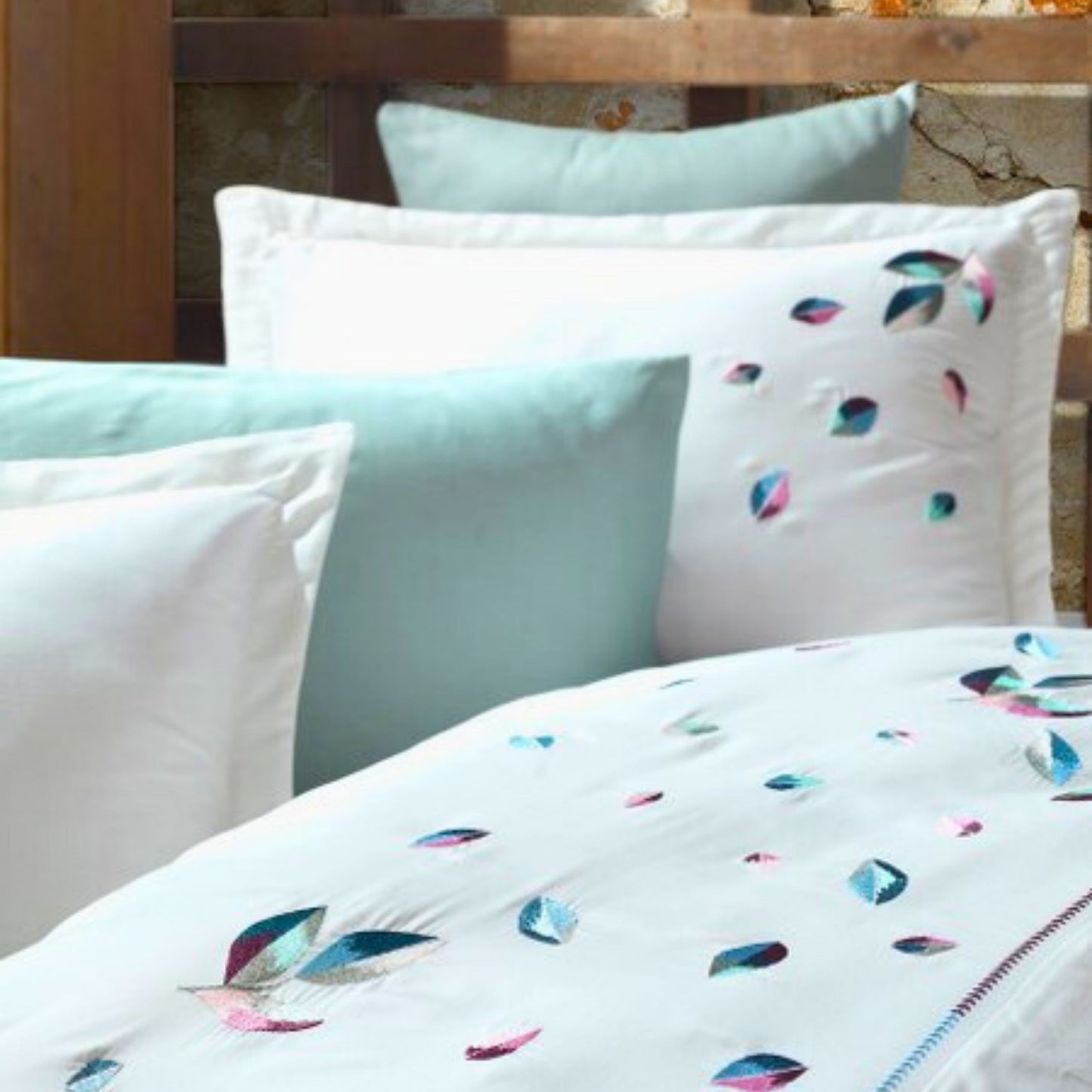 Wholesale Embroidered Series Duvet Cover and Sets Luxury, Organic 100% Turkish Cotton Bedding Sets by Cottonpolis