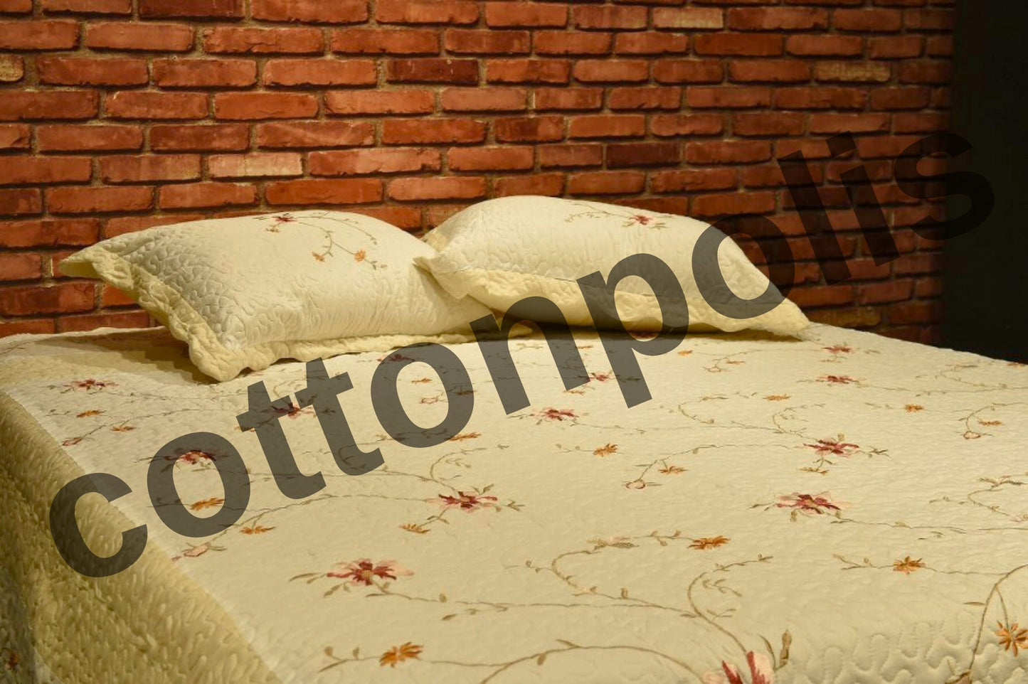 Wholesale Floral Bedspreads and Sets Multipurpose Turkish Cotton Blankets by Cottonpolis