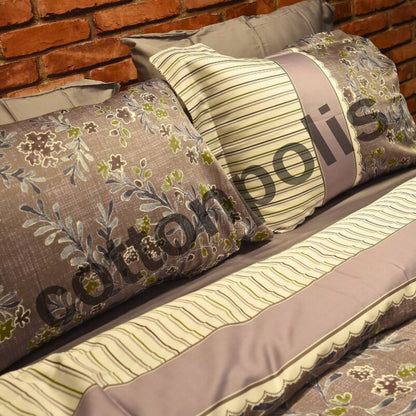 Wholesale Flowering Patterned Duvet Cover and Sets Premium Series, 100% Turkish Cotton Bedding Sets by Cottonpolis