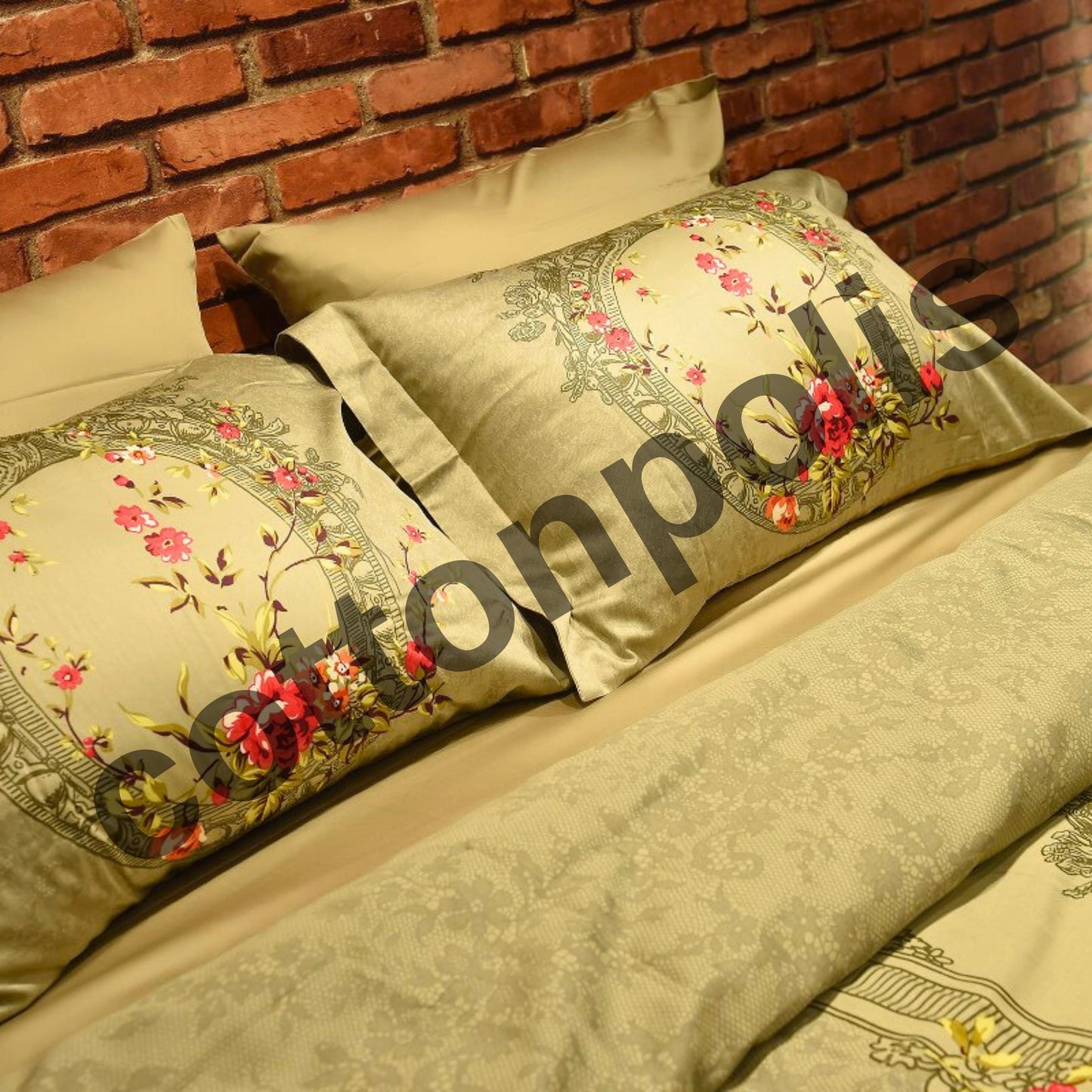 Wholesale Flowering Patterned Duvet Cover and Sets Premium Series, 100% Turkish Cotton Bedding Sets by Cottonpolis