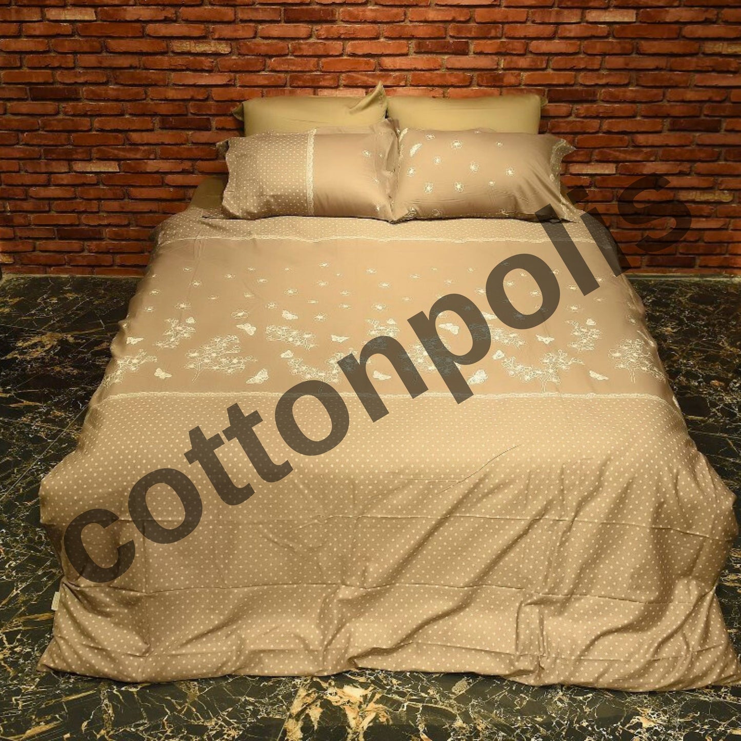 Wholesale Flowering Patterned Duvet Cover and Sets Premium Series, 100% Turkish Cotton Bedding Sets by Cottonpolis