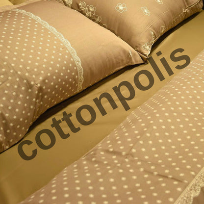 Wholesale Flowering Patterned Duvet Cover and Sets Premium Series, 100% Turkish Cotton Bedding Sets by Cottonpolis