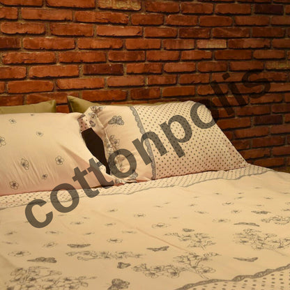 Wholesale Flowering Patterned Duvet Cover and Sets Premium Series, 100% Turkish Cotton Bedding Sets by Cottonpolis