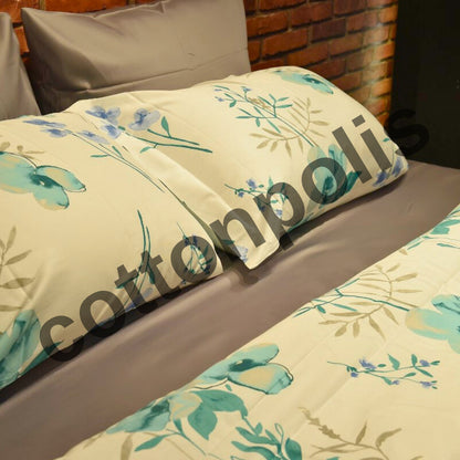 Wholesale Flowering Patterned Duvet Cover and Sets Premium Series, 100% Turkish Cotton Bedding Sets by Cottonpolis