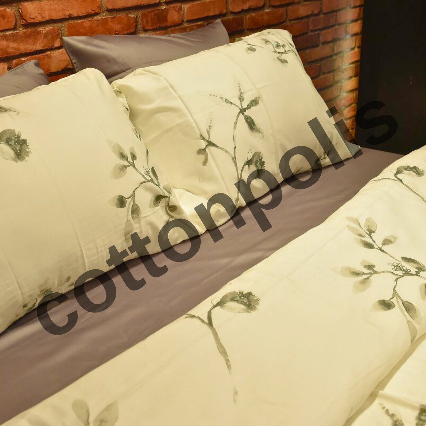 Wholesale Flowering Patterned Duvet Cover and Sets Premium Series, 100% Turkish Cotton Bedding Sets by Cottonpolis