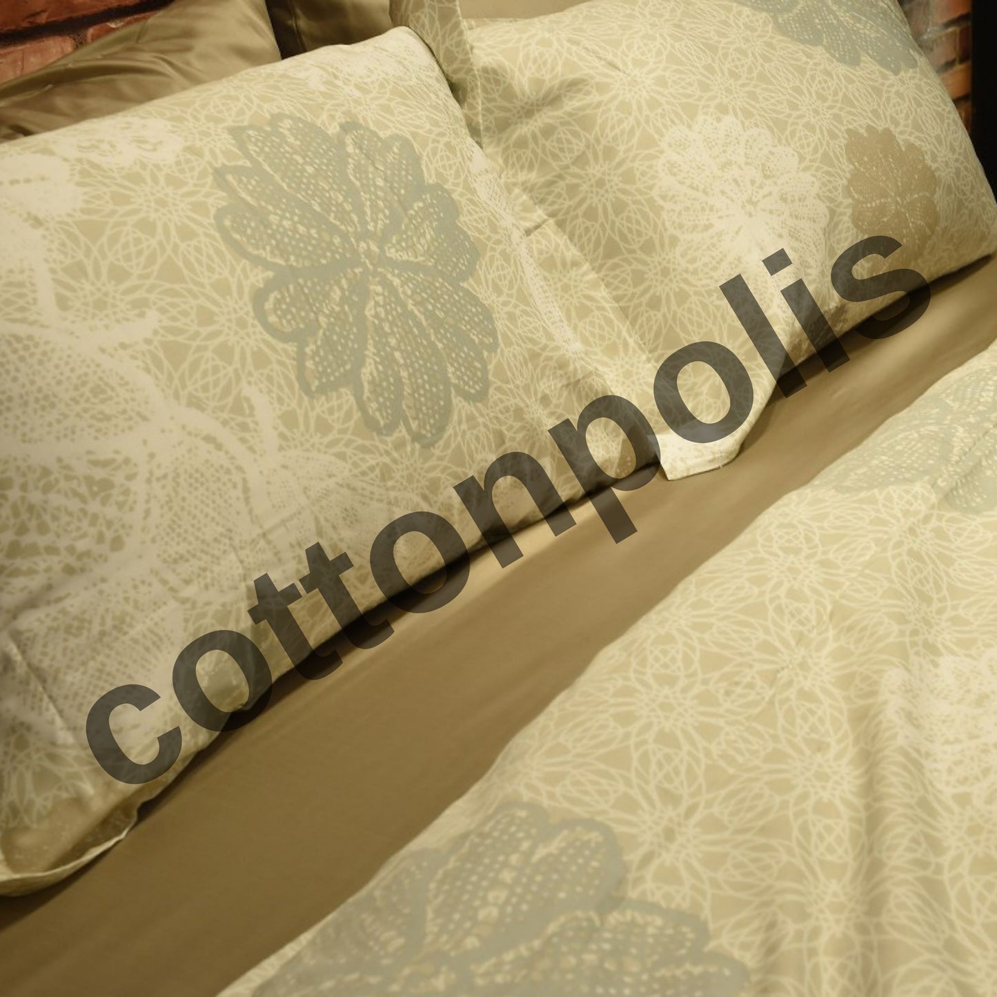 Wholesale Flowering Patterned Duvet Cover and Sets Premium Series, 100% Turkish Cotton Bedding Sets by Cottonpolis