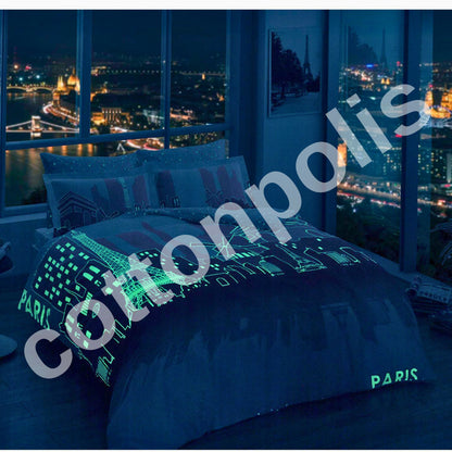 Wholesale Glow in Dark Duvet Cover and Sets Phosphorescent, 100% Turkish Cotton Bedding Sets by Cottonpolis