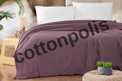 Wholesale Hasır Bedspread 100% Turkish Cotton Turkish Blankets by Cottonpolis